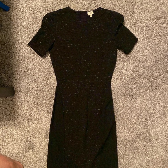 Black tight midi dress - Picture 1 of 3